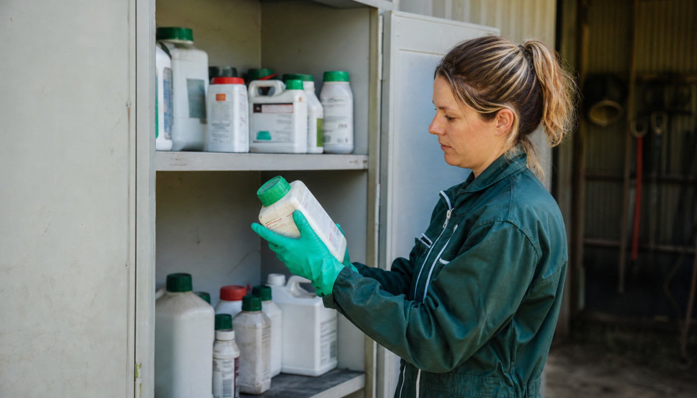 Armoire phytosanitaire : stop aux erreurs de stockage, place aux pratiques responsables