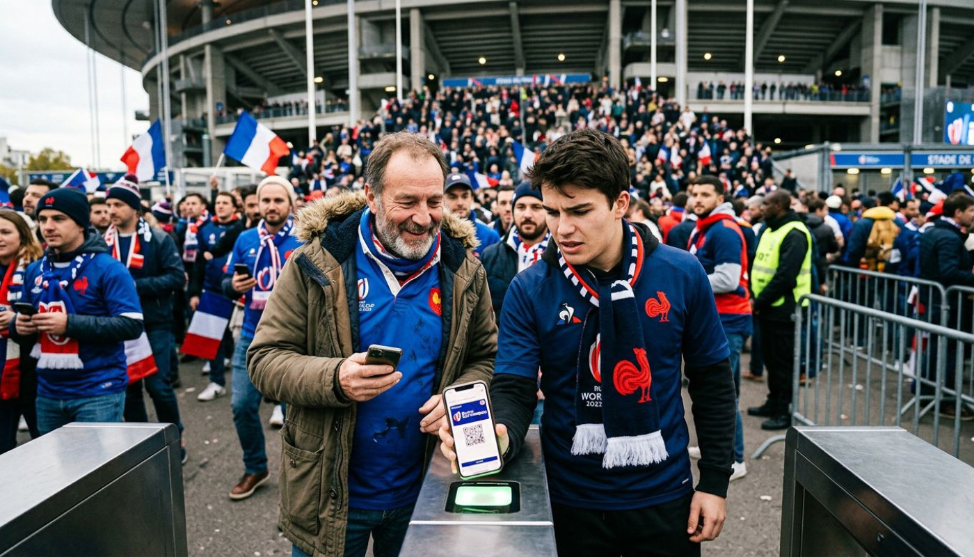 Billets électroniques : révolution ou casse-tête pour les fans de rugby ?